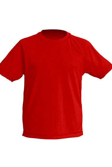 SPORT KID T-SHIRT - JHK rosso SPORT KID T-SHIRT - JHK rosso